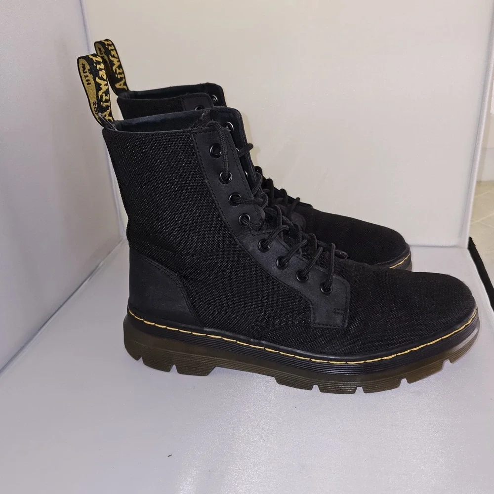 Doc Martens Black Canvas Ankle 